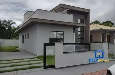 Casa com 3 quartos à venda na euclásio, 26, bela vista, palhoça por r$ 550.000