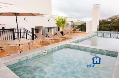 Apartamento com 2 quartos para alugar na rodovia virgílio várzea, 1658, saco grande, florianópolis por r$ 5.500