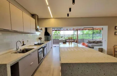 Apartamento garden à venda no swiss park em campinas, com 3 suítes, com 220 m², la vie swiss park