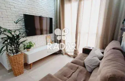 Apartamento à venda em campinas, jardim novo campos elíseos, com 2 quartos, com 49 m²