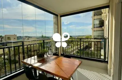 Apartamento mobiliado à venda noville swiss park, com 2 suítes, 2 vagas.