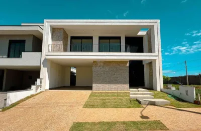 Casa à venda condomínio club santorini em paulínia, parque brasil 500, com 5 suítes, com 262.74 m²