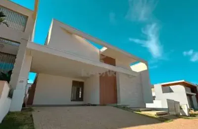 Casa à venda em paulínia, parque brasil 500, com 4 suítes, com 211.78 m², condomínio club santorini
