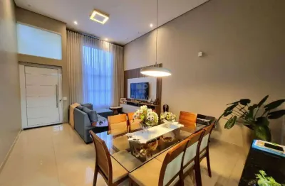 Casa Térrea de Alto Padrão com 3 Suítes à Venda no Condomínio Reserva Real, Paulínia