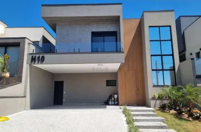 Espetacular sobrado contemporâneo à venda em condomínio fechado - valinhos