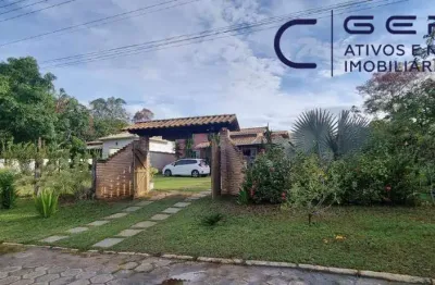 Casa condominio à venda, 4 vagas, condomínio estância da mata - jaboticatubas/mg