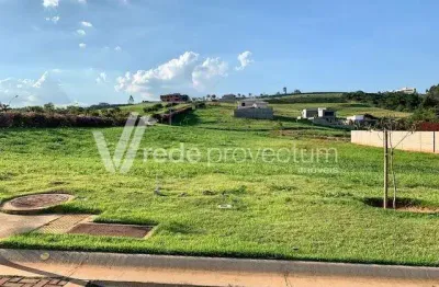 Terreno em condomínio fechado à venda na avenida isaura roque quércia, s/n°, loteamento residencial entre verdes (sousas), campinas por r$ 1.250.000
