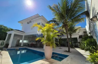 Casa em condomínio fechado com 4 quartos para alugar na rua geraldo de gasperi, 695, portal do lago, valinhos, 541 m2 por r$ 19.500