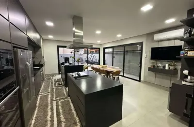 Casa em condomínio fechado com 4 quartos à venda na avenida presidente juscelino kubitschek de oliveira, 901, jardim flamboyant, paulínia, 266 m2 por r$ 2.660.000