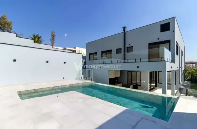 Casa em condomínio fechado com 5 quartos à venda na rua josé picirili, 10, residencial jatibela, campinas, 471 m2 por r$ 6.600.000