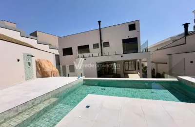 Casa em condomínio fechado com 5 quartos à venda na rua josé picirili, 10, residencial jatibela, campinas, 454 m2 por r$ 6.600.000