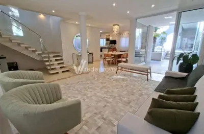 Casa em condomínio fechado com 3 quartos à venda na rua mariazinha leite campagnolli, 1, parque xangrilá, campinas, 375 m2 por r$ 2.950.000