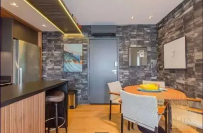 Apartamento à venda no estreito com vista para o mar | 2 quartos, 2 vagas e alto