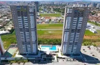 Apartamento semi mobiliado 2 dormitórios 1 suíte, lazer completo, edificio vie nouvelle