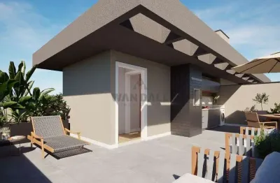 Cobertura com 3 quartos e amplo terraco na cidade jardim