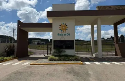 Terreno a venda em mandirituba no condominio fechado puerta del sol – 200 m2 por apenas r$ 179.000,00