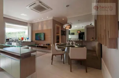 Apartamento com 2 dormitórios à venda, 68 m² por r$ 590.843,00 - cidade maia - guarulhos/sp