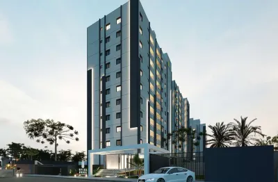 Studio à venda em pinhais, centro, com 1 quarto, 33,4m²