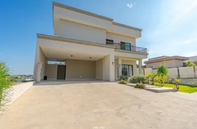 Casa de condomínio à venda em jaguariúna, condomínio residencial lago da barra, com 3 quartos, 280m²
