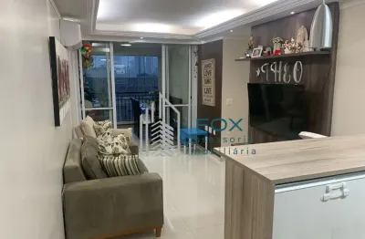 Apartamento no tatuapé com 2 dormitórios, 1 suíte.e.1.vaga