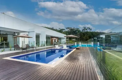 Terreno em condomínio fechado à venda no ponta aguda, blumenau , 317 m2 por r$ 630.000