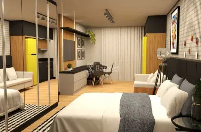 Apartamento com 1 quarto à venda no velha, blumenau , 27 m2 por r$ 320.000