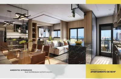 Apartamento à venda 2 quartos, 1 suite, 1 vaga, 58.45m², jardim esplanada, são josé dos campos - sp