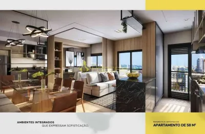 Apartamento à venda 2 quartos, 1 suite, 1 vaga, 58.45m², jardim esplanada, são josé dos campos - sp