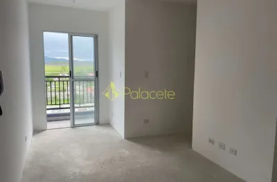 Apartamento à venda dois dormitórios com sacada e vista para a serra, feital, pindamonhangaba, sp