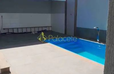 Excelente casa com piscina no residencial flamboyan