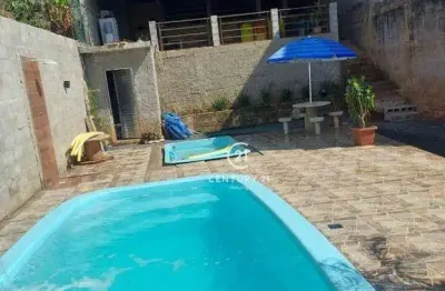 Chácara com 1 dormitório à venda, 90 m² por r$ 250.000,00 - jardim itaguaçu i - campinas/sp