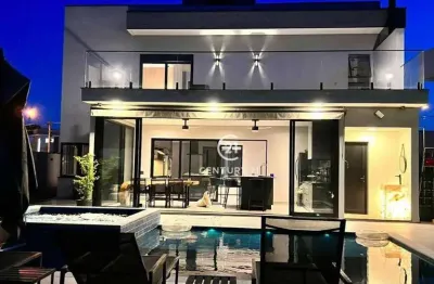 Casa com 3 dormitórios à venda, 255 m² por r$ 2.150.000,00 - portal dos bandeirantes - salto/sp