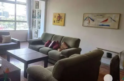Apartamento com 3 quartos para alugar na Avenida Senador Pinheiro Machado, José Menino, Santos