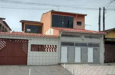 Sobrado com 4 dormitórios à venda, 160 m² por r$ 431.000,00 - agenor de campos - mongaguá/sp