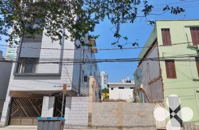 Terreno à venda, 168 m² por r$ 750.000,00 - gonzaga - santos/sp