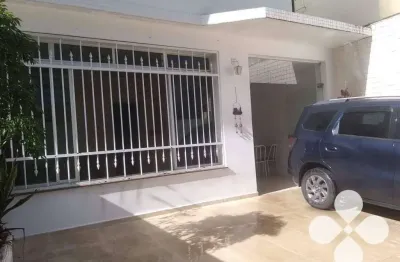 Casa com 4 dormitórios à venda, 163 m² por r$ 1.580.000,00 - boqueirão - santos/sp