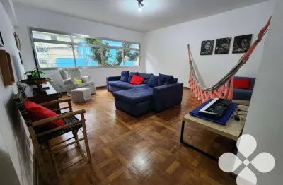 Apartamento com 3 dormitórios à venda, 127 m² por r$ 742.000,00 - boqueirão - santos/sp