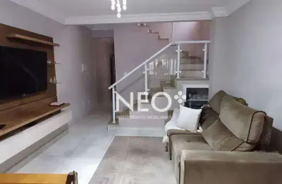 Casa com 3 dormitórios à venda, 127 m² por r$ 658.000,00 - nova mirim - praia grande/sp