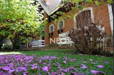 Casa de alto padrão - recanto das araucárias - campos do jordão
