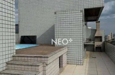 Cobertura com 3 dormitórios à venda, 324 m² por r$ 1.500.000,00 - ponta da praia - santos/sp