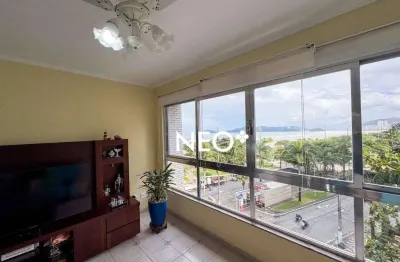 Apartamento com 3 dormitórios à venda, 194 m² por r$ 2.120.000,00 - boqueirão - santos/sp