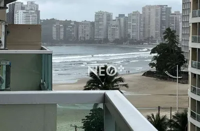 Apartamento com 2 dormitórios, 53 m² - venda por r$ 455.000,00 ou aluguel por r$ 5.174,00/mês - centro - guarujá/sp
