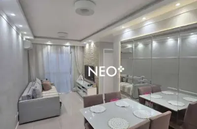 Apartamento mobiliado com 2 quartos à venda – andar alto, sol da manhã – santos/sp