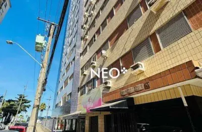 Kitnet com 1 dormitório à venda, 32 m² r$ 295.000 - embaré - santos/sp