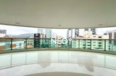 Apartamento com 4 dormitórios à venda, 538 m² por r$ 8.500.000,00 - ponta da praia - santos/sp