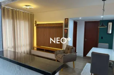 Apartamento com 1 dormitório à venda, 46 m² por r$ 310.000,00 - itararé - são vicente/sp