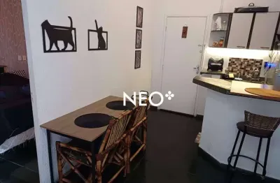 Apartamento à venda, 40 m² por r$ 175.000,00 - itararé - são vicente/sp