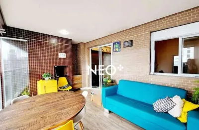 Apartamento com 3 quartos à venda, 87 m² por r$ 1.275.000 - pompéia - santos/sp