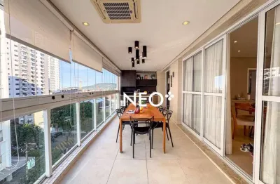 Apartamento com 4 quartos de alto padrão na ponta da praia