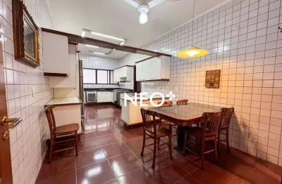 Apartamento mobiliado de alto padrão com vista para o mar no gonzaga, santos/sp